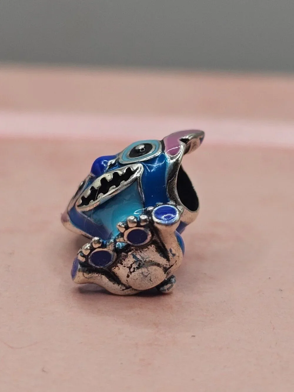 Sterling Silver 925 Disney Full-Body Stitch Charm
